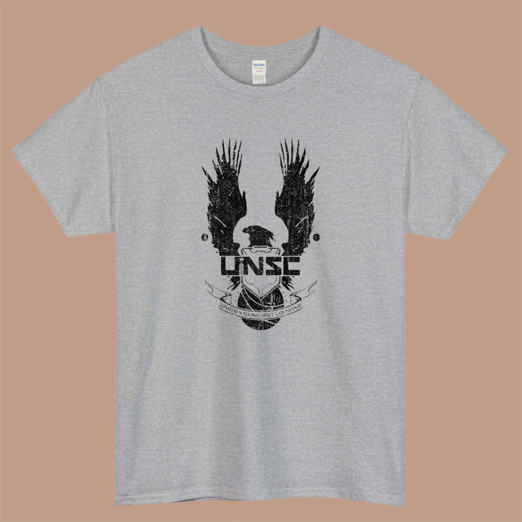 UNSC - United Nations Space Command Logo Mens Unisex Short Sleeve T-Shirt Size S-3XL - P