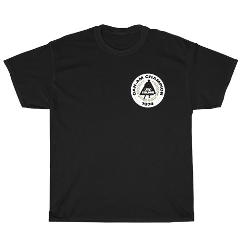 UOP Shadow 1974 Can-Am Champion Logo Logo Unisex Men's T Shirt Size S to 3XL