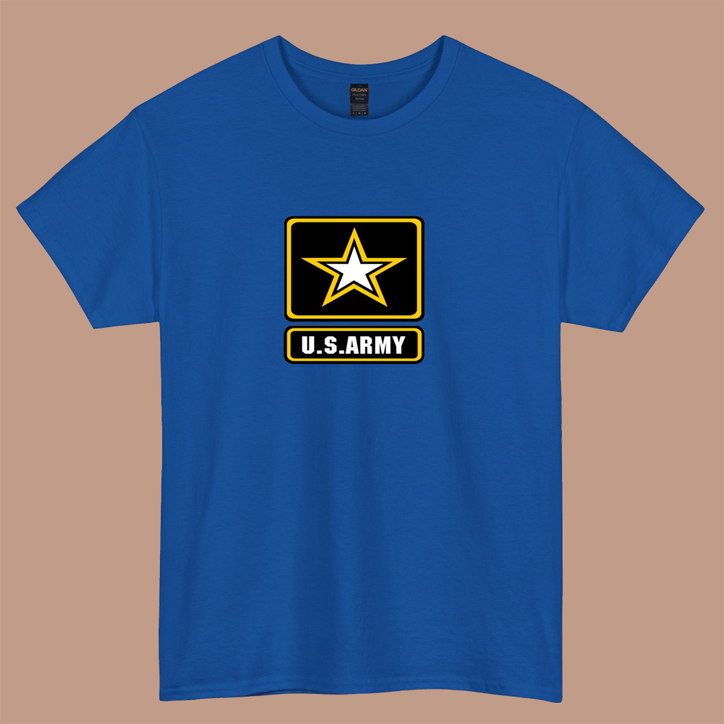 US Army logo short sleeve t shirt S-3XL -P
