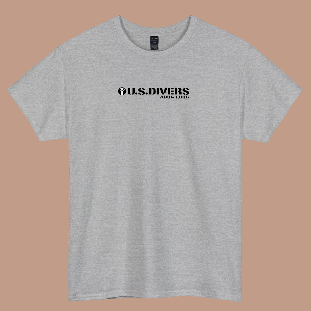 US DIVERS AQUA LUNG LOGO SHORT SLEEVE T SHIRT S-3XL -P