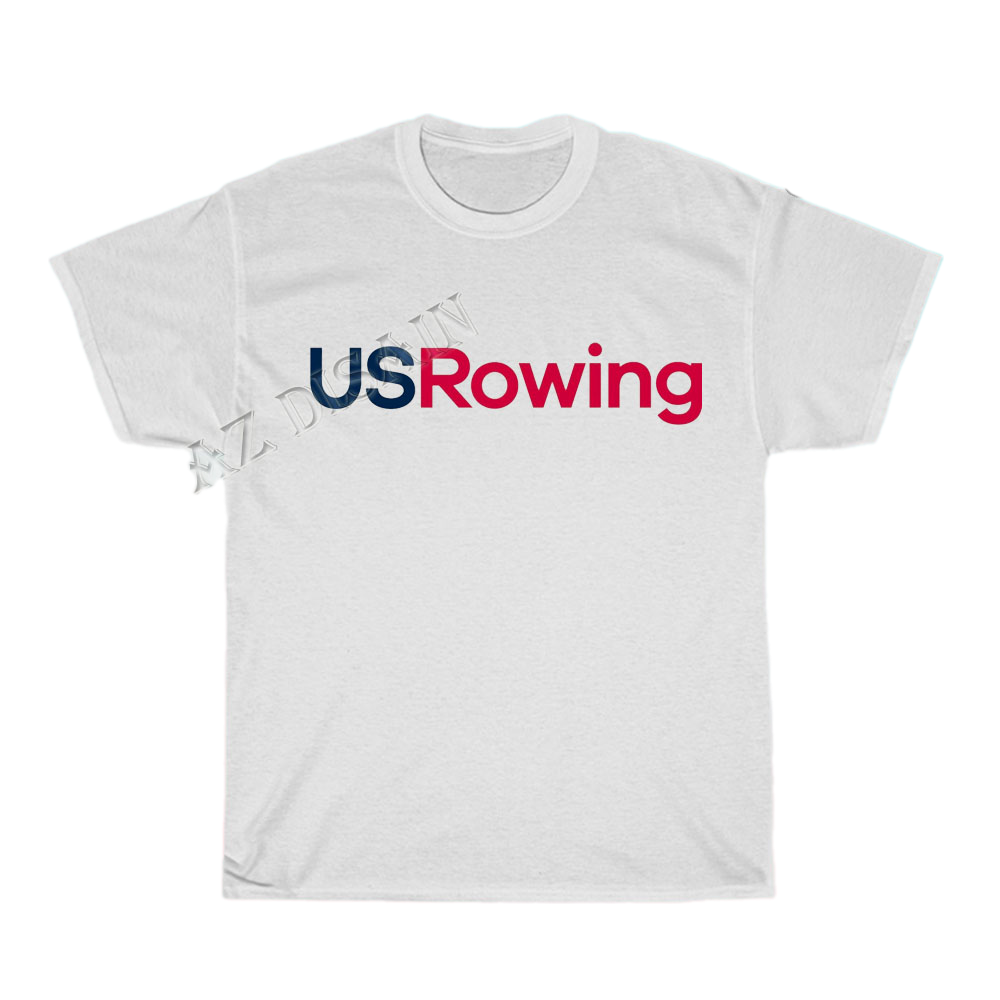 US Rowing Logo Men's Unisex T Shirt Size S to 3XL