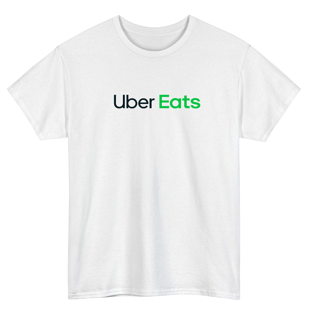 Uber Eats Food Delivery logo short sleeve men's t shirt S-3XL