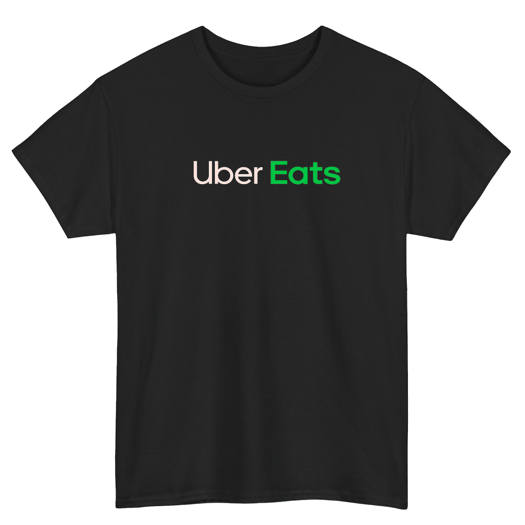 uber eats logo short sleeve men's t shirt S-3XL