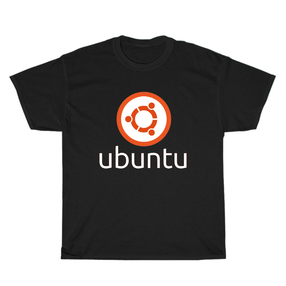 Ubuntu Linux Logo Men's Unisex T Shirt Size S to 3XL