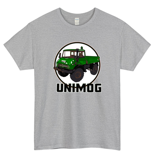 Unimog Green Classic logo short sleeve men's t shirt S-3XL
