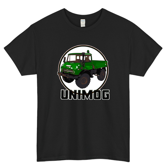 Unimog Green Classic logo short sleeve men's t shirt S-3XL