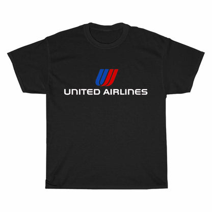 United Airlines Logo Men's Unisex T Shirt Size S to 3XL