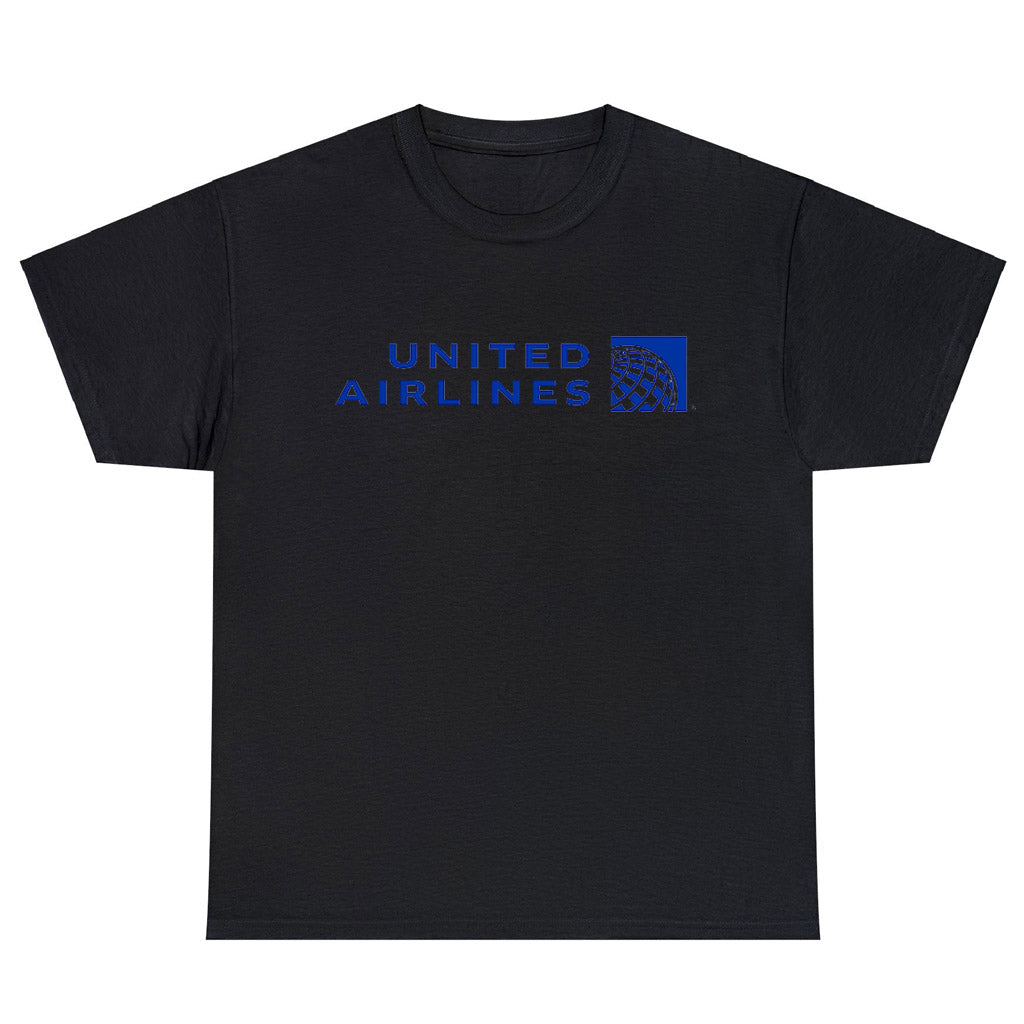 United Airlines Logo Unisex Men's T Shirt Size S to 3XL