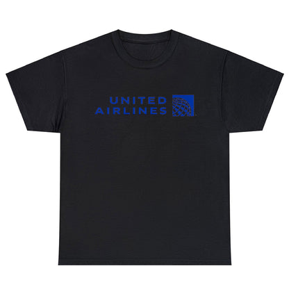 United Airlines Logo Unisex Men's T Shirt Size S to 3XL