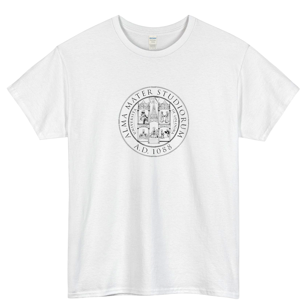 University Of Bologna LOGO SHORT SLEEVE MEN'S T SHIRT S-3XL