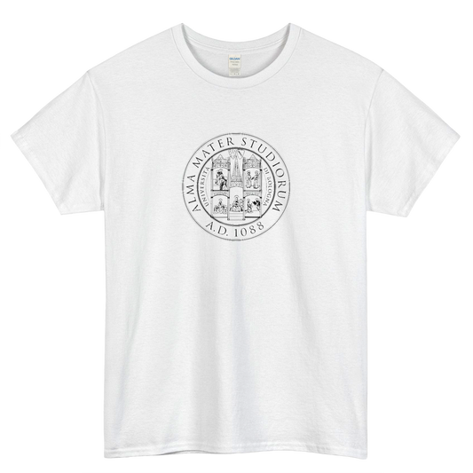 University Of Bologna LOGO SHORT SLEEVE MEN'S T SHIRT S-3XL