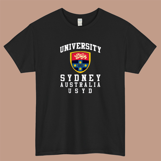 University Of Sydney Logo Mens Unisex Short Sleeve T-Shirt Size S-3XL - P
