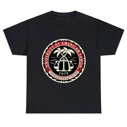 University of American Samoa Law School Logo Unisex Men's T Shirt Size S to 3XL