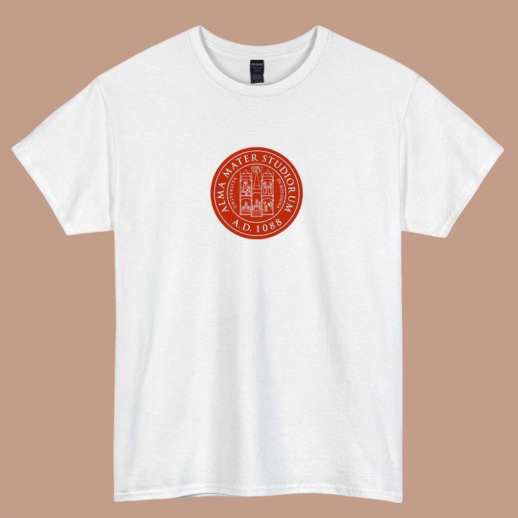 University of Bologna Logo short SLEEVE T SHIRT -P