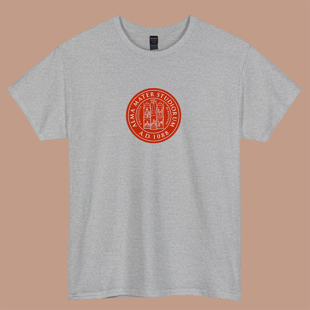University of Bologna Logo short SLEEVE T SHIRT -P