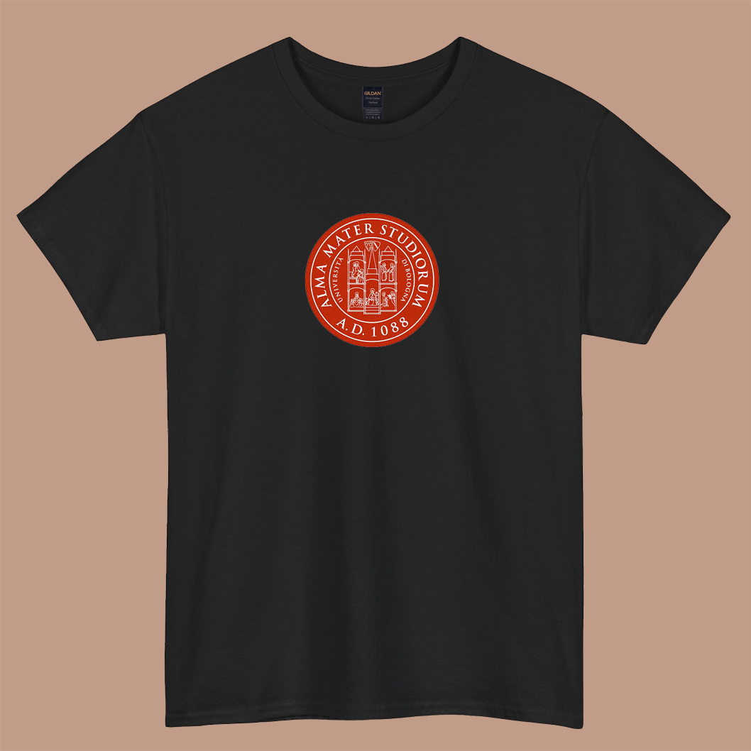 University of Bologna Logo short SLEEVE T SHIRT -P