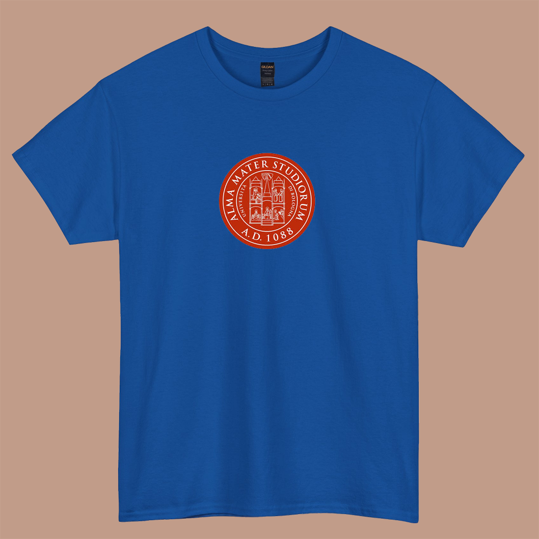 University of Bologna Logo short SLEEVE T SHIRT -P