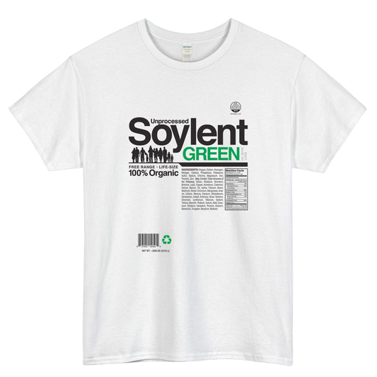 Unprocessed Soylent Green Logo Mens Unisex Short Sleeve T-Shirt Size S-3XL - P