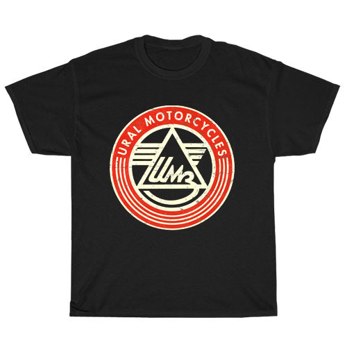 Ural Motorcycles Vintage Active Logo Unisex Men's T Shirt Size S to 3XL