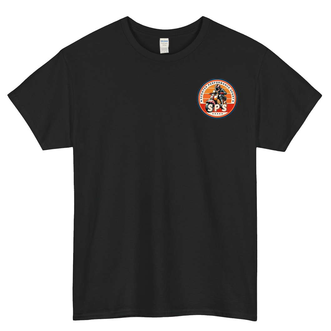 VESPA SCOOTERS RACING LOGO 1 short SLEEVE T SHIRT -P