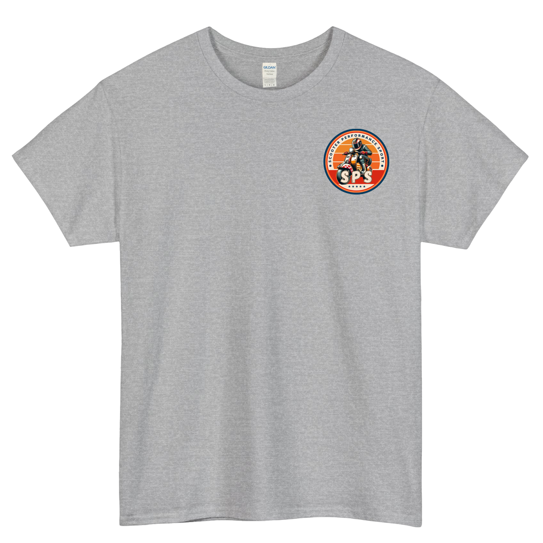 VESPA SCOOTERS RACING LOGO 1 short SLEEVE T SHIRT -P