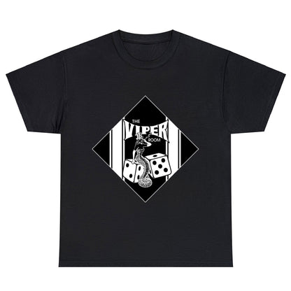 VIPER ROOM Sunset Strip Nightclub Logo Men's Unisex T Shirt Size S to 3XL