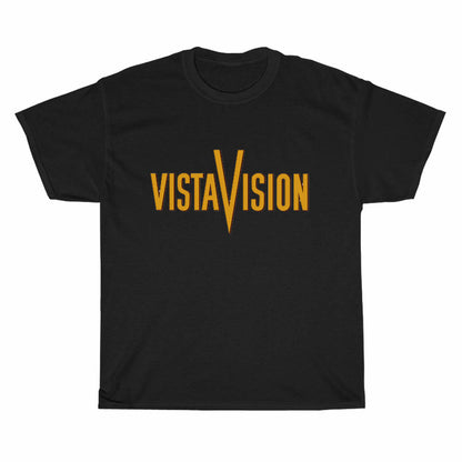 VISTAVISION Orange Gold Logo Men's Unisex T Shirt Size S to 3XL