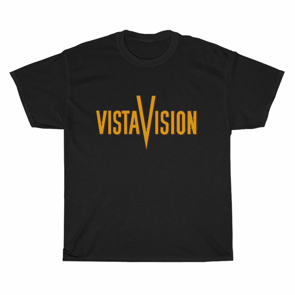 VISTAVISION Orange Gold Logo Men's Unisex T Shirt Size S to 3XL