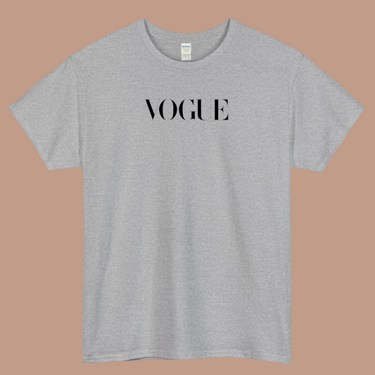 VOGUE 2 LOGO SHORT SLEEVE MEN'S T SHIRT S-3XL