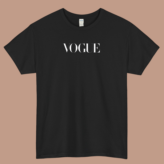 VOGUE  LOGO SHORT SLEEVE MEN'S T SHIRT S-3XL