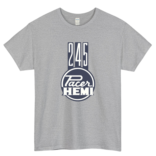 Valiant Pacer 245 Hemi 1 LOGO SHORT SLEEVE MEN'S T SHIRT S-3XL
