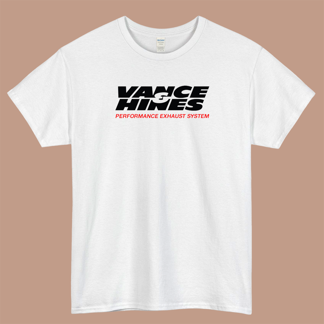 Vance & Hines Peformance Logo Mens Unisex Short Sleeve T-Shirt Size S-3XL - P