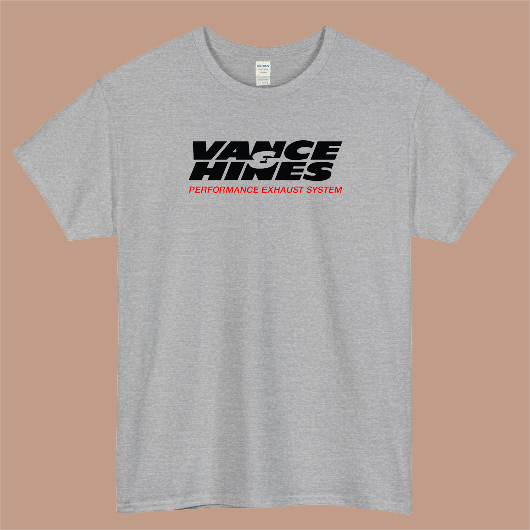 Vance & Hines Peformance Logo Mens Unisex Short Sleeve T-Shirt Size S-3XL - P