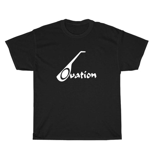 Ovation Logo Men's Unisex T Shirt Size S to 3XL