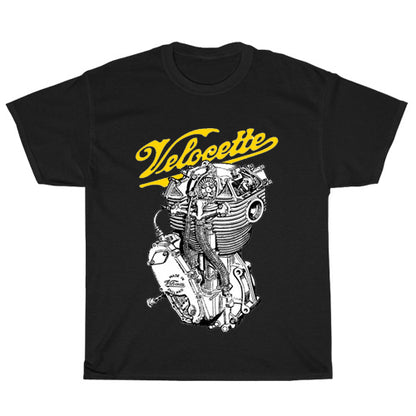 Velocette Classic Motorcycles Logo Mens Unisex Short Sleeve T-Shirt Size S-3XL