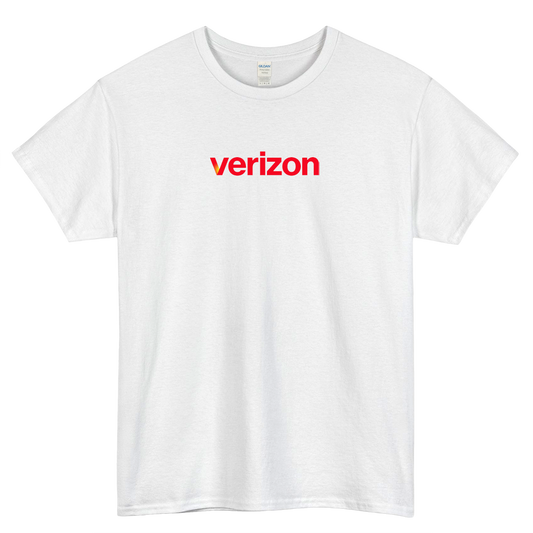Verizon Logo  short SLEEVE T SHIRT -P