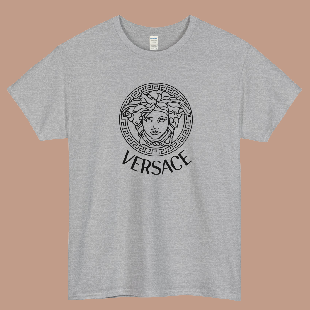 Versace Logo Mens Unisex Short Sleeve T-Shirt Size S-3XL