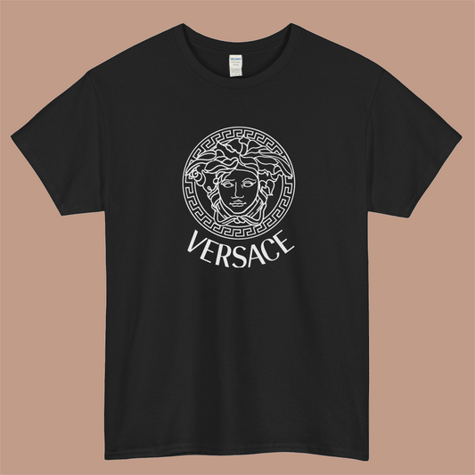 Versace Logo Mens Unisex Short Sleeve T-Shirt Size S-3XL