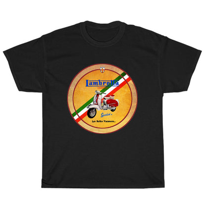 Vespa Italian Scooter Logo Unisex Men's T Shirt Size S to 3XL
