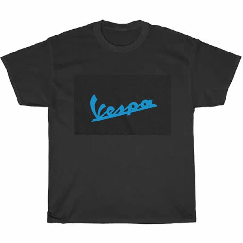 Vespa scooters Logo Men's Unisex T Shirt Size S to 3XL