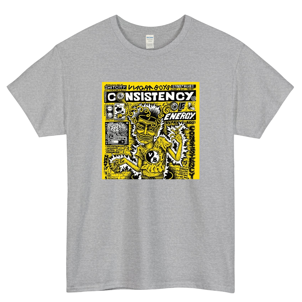 Via-gra-Boys Consistency of Energy Logo Mens Unisex Short Sleeve T-Shirt Size S-3XL - P