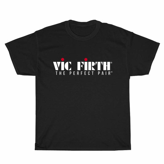 Vic Firth Logo Men's Unisex T Shirt Size S to 3XL