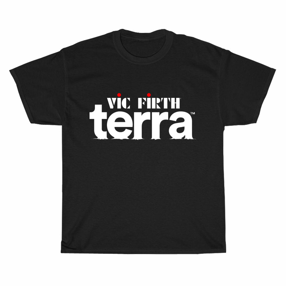 Vic Firth Terra Logo Men's Unisex T Shirt Size S to 3XL