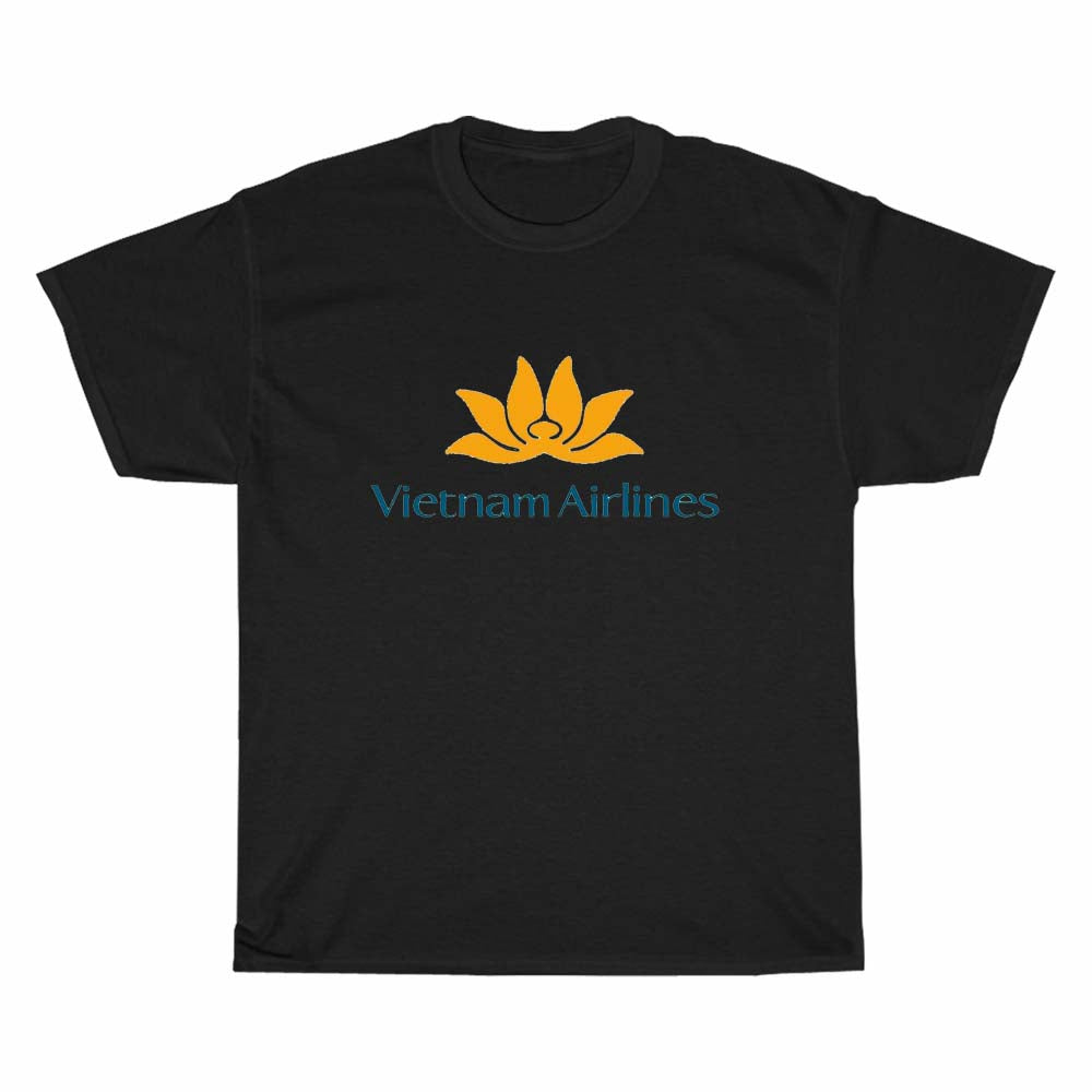 Vietnam Airlines Logo Men's Unisex T Shirt Size S to 3XL