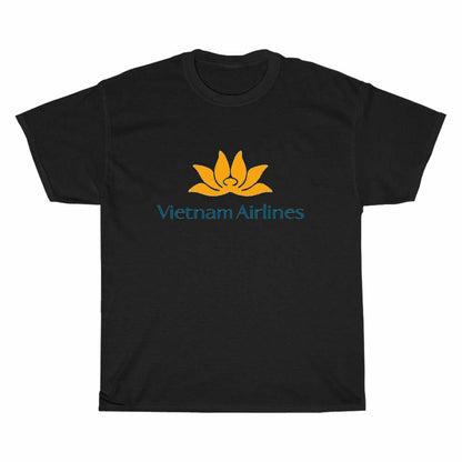 Vietnam Airlines Logo Men's Unisex T Shirt Size S to 3XL