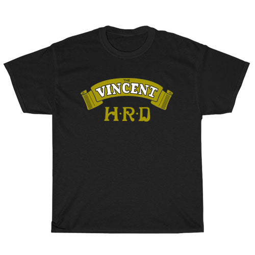 New Brand Vincent Motorcycle Unisex T Shirt S - 3XL