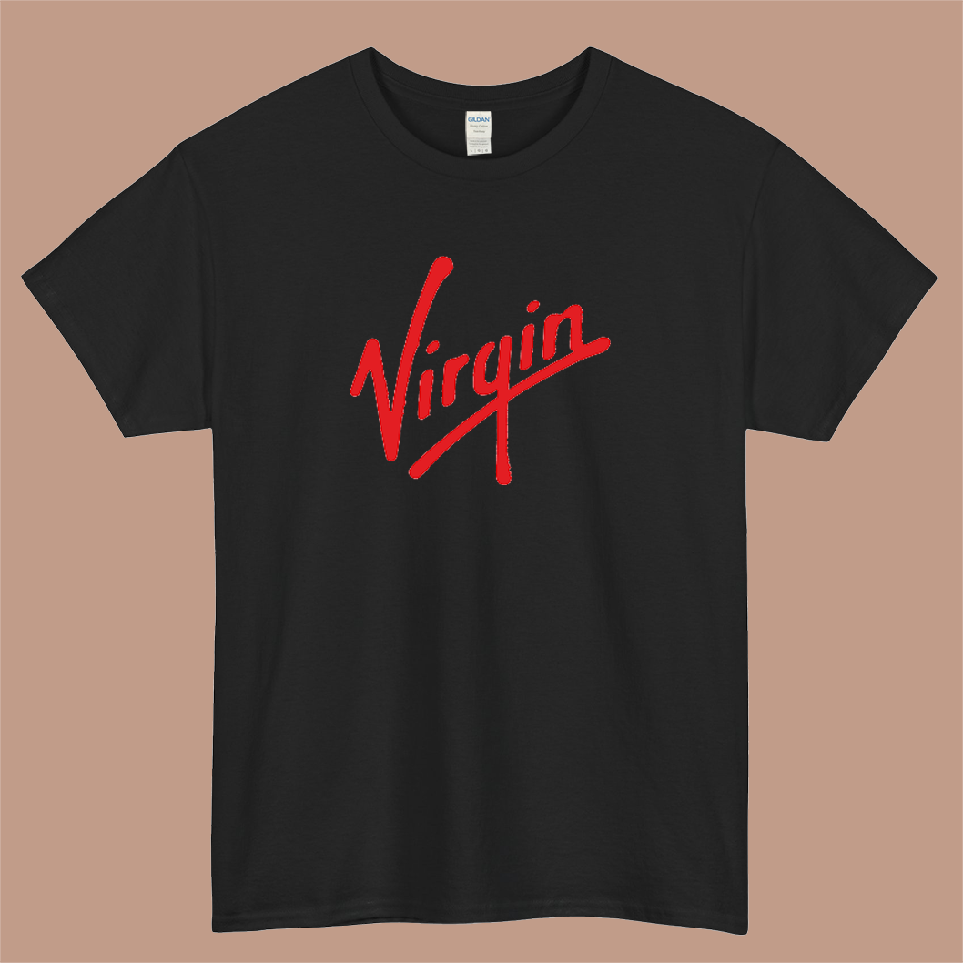 Virgin Logo Mens Unisex Short Sleeve T-Shirt Size S-3XL