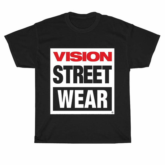 Vision Street Wear Skateboard - Custom Logo Men's Unisex T Shirt Size S to 3XL