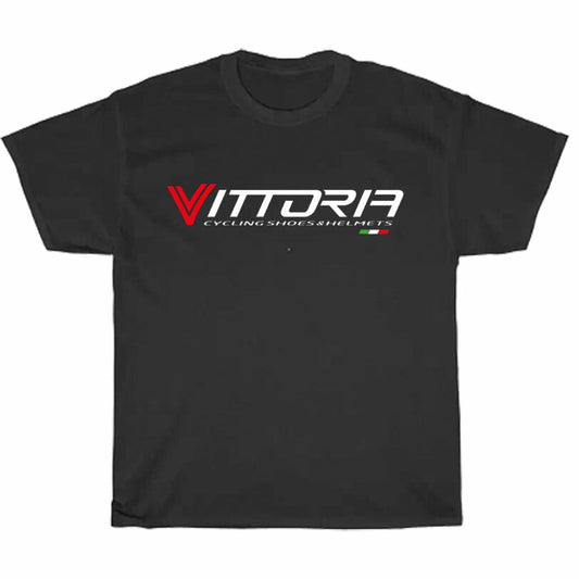 Vittoria Cycling Logo Men's Unisex T Shirt Size S to 3XL