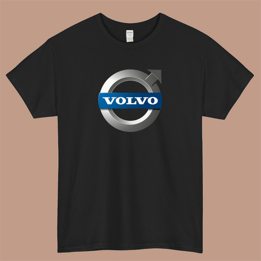 Volvo Emblem Logo Mens Unisex Short Sleeve T-Shirt Size S-3XL